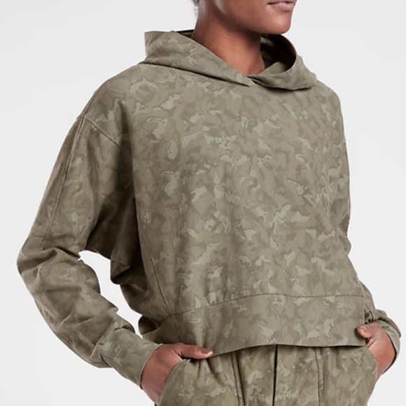 Athleta Farallon Printed Sweatshirt - Picture 1 of 6